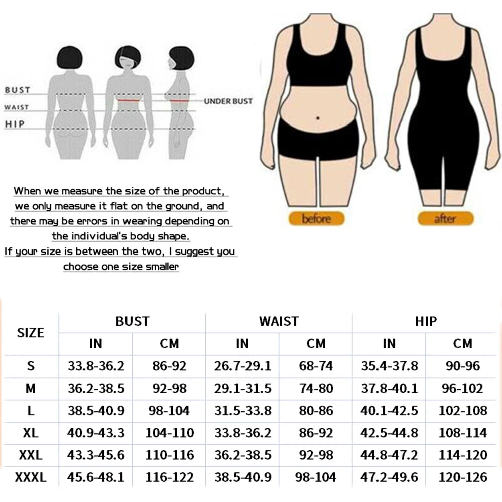 Fajas Colombianas Side Zipper Slimming Shapewear Tummy Control Underwear High Compression Waist Trainer Corset Body Shaper