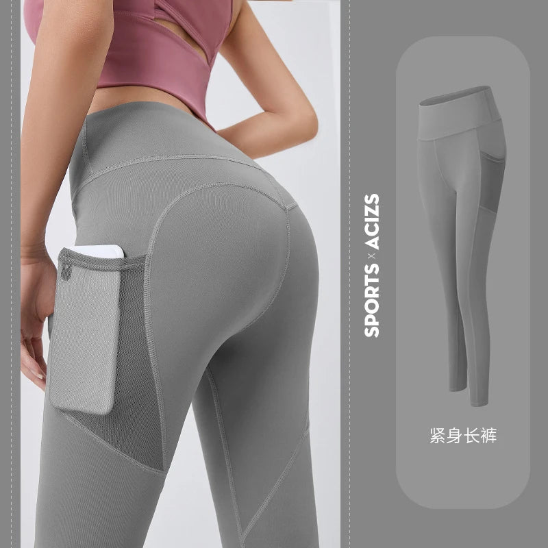 Women Sexy Leggings Fitness Yoga Pants Sports Tight Leggings Sportswear Gym Hip Lift Push Up Workout Running Pants Best Cheap