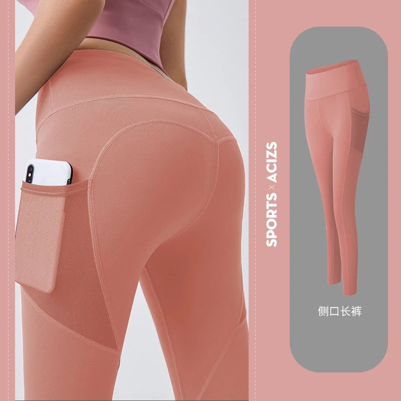 Women Sexy Leggings Fitness Yoga Pants Sports Tight Leggings Sportswear Gym Hip Lift Push Up Workout Running Pants Best Cheap