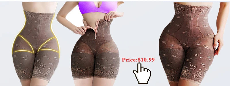 GUUDIA Tummy Control Panties Women Body Shaper High Waist Shaper Pants Seamless Shapewear Postpartum Panties Waist Trainer