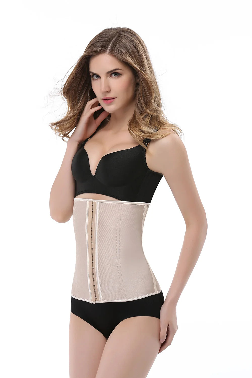 Steel Bone Latex Waist Trainer Shapewear Slimming Belt Waist Cincher Body Shaper Girdle Workout Tummy Control Corset for Women