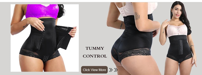 GUUDIA Tummy Control Panties Women Body Shaper High Waist Shaper Pants Seamless Shapewear Postpartum Panties Waist Trainer