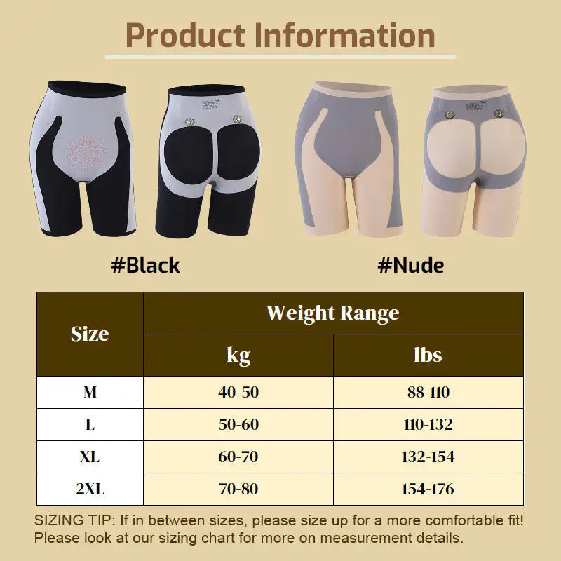 Women High Waisted Body Shaper Shorts Tummy Control Hip Lift Pants