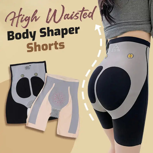 Women High Waisted Body Shaper Shorts Tummy Control Hip Lift Pants