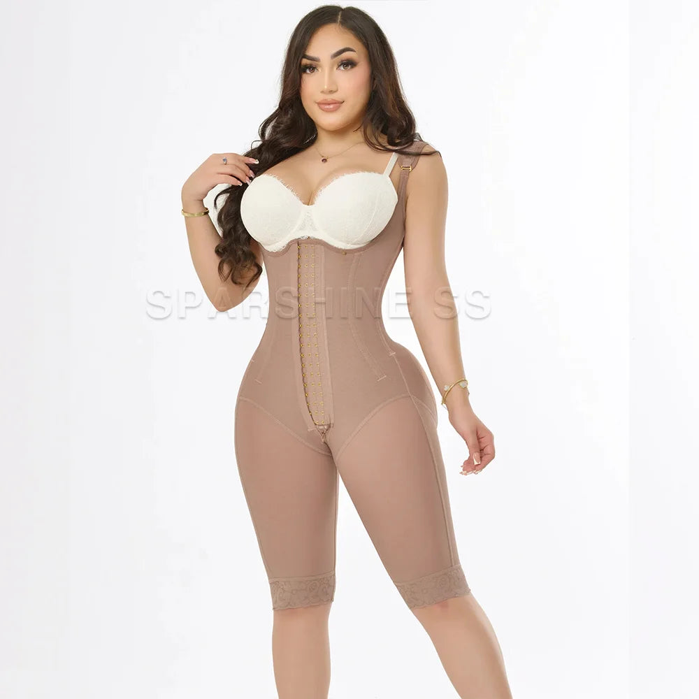 Women Seamless Bodysuit Shapewear Waist Trainer Body Shaper Open Chest Hip Enhancing Corrective Butt Lifter Corset Plus Size