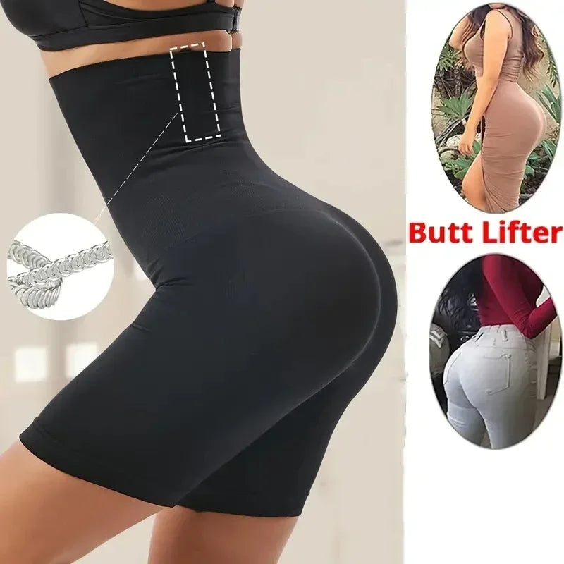 Plus-size postpartum high-waisted buttocks lift belly slim body,women's underwear & shapewear