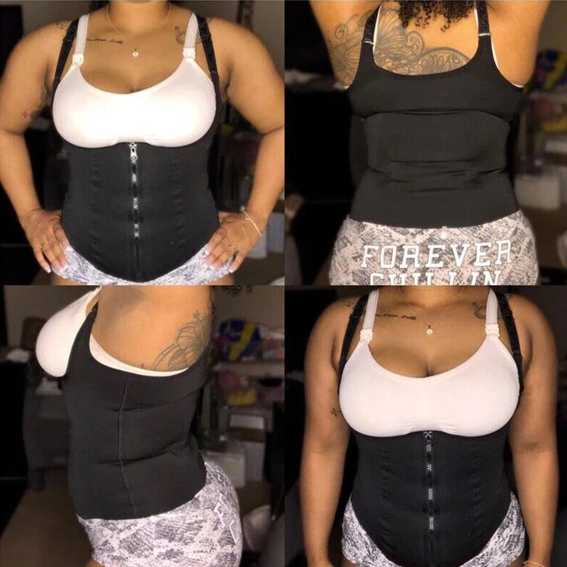 Sweat Waist Trainer Vest Slimming Corset for Weight Loss Body Shaper