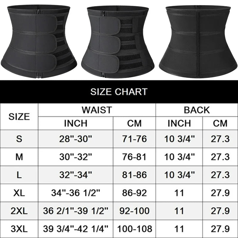 Men Waist Trainer Trimmer Belt for Weight Loss