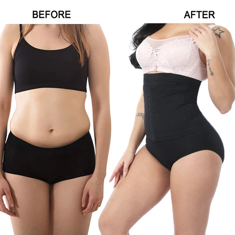 GUUDIA Tummy Control Panties Women Body Shaper High Waist Shaper Pants Seamless Shapewear Postpartum Panties Waist Trainer