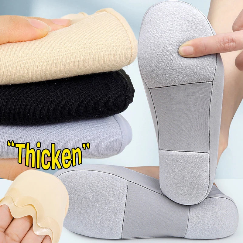 Women Boat Sock Plantar Fasciitis Shoes Insole Socks