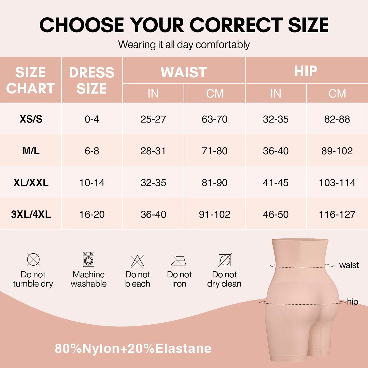 Colombianas Waist Trainer Body Shapewear for Women Butt lift Tummy Control High Compression Butt Enhance Corset