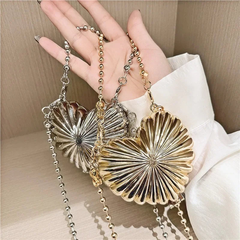 Lipstick Bags Fashion Pearl Handbags Mini Purse Women's Bags for Women Trend 2024 New Summer Tote Bag Makeup Crossbody