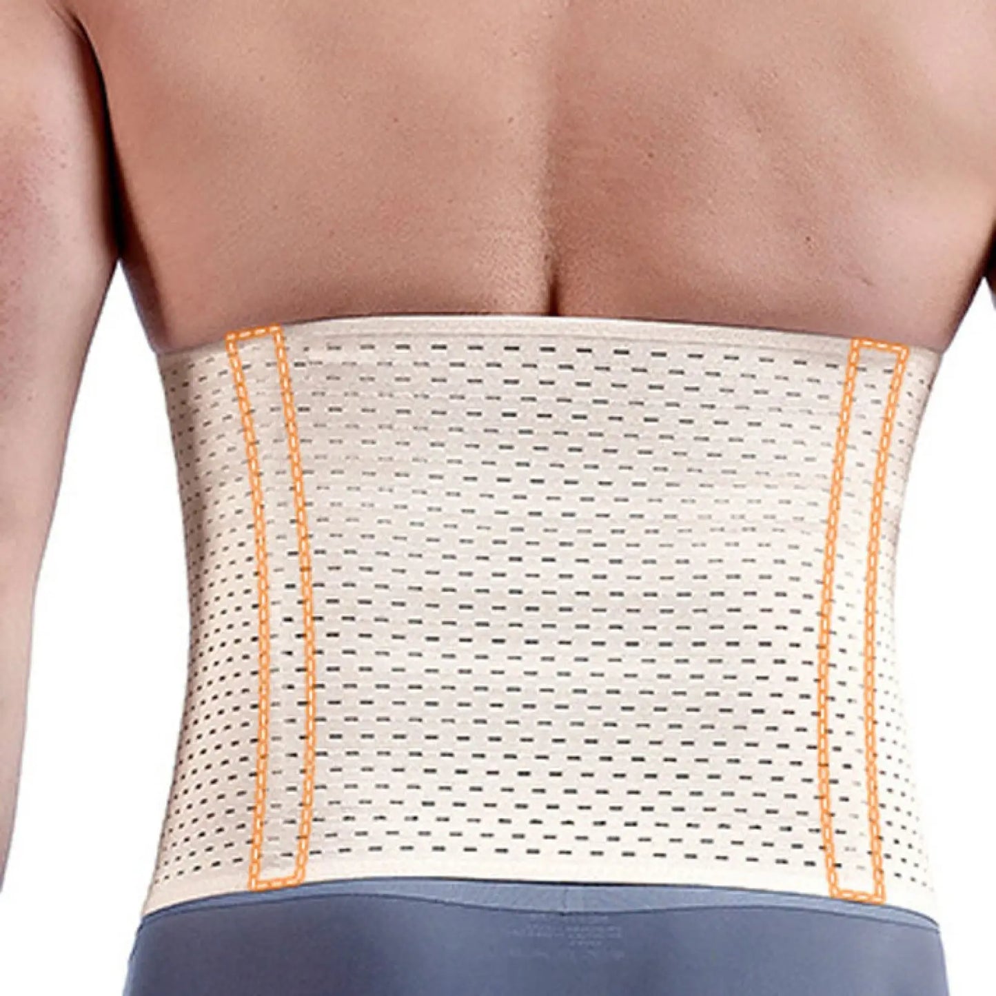 Men Compression Shapewear Waist Trainer Trimmer Belt Corset For Abdomen