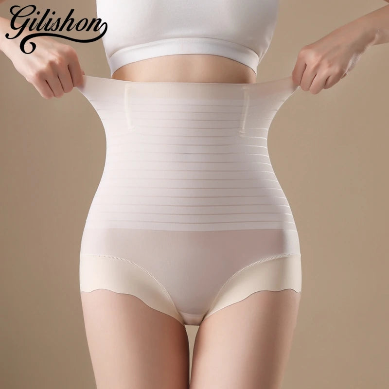 Slimming Shorts Women Body Shaper High Waist Flat Belly Sheathing Panties Hip Lift Shaping Underwear Tummy Control Shapewear