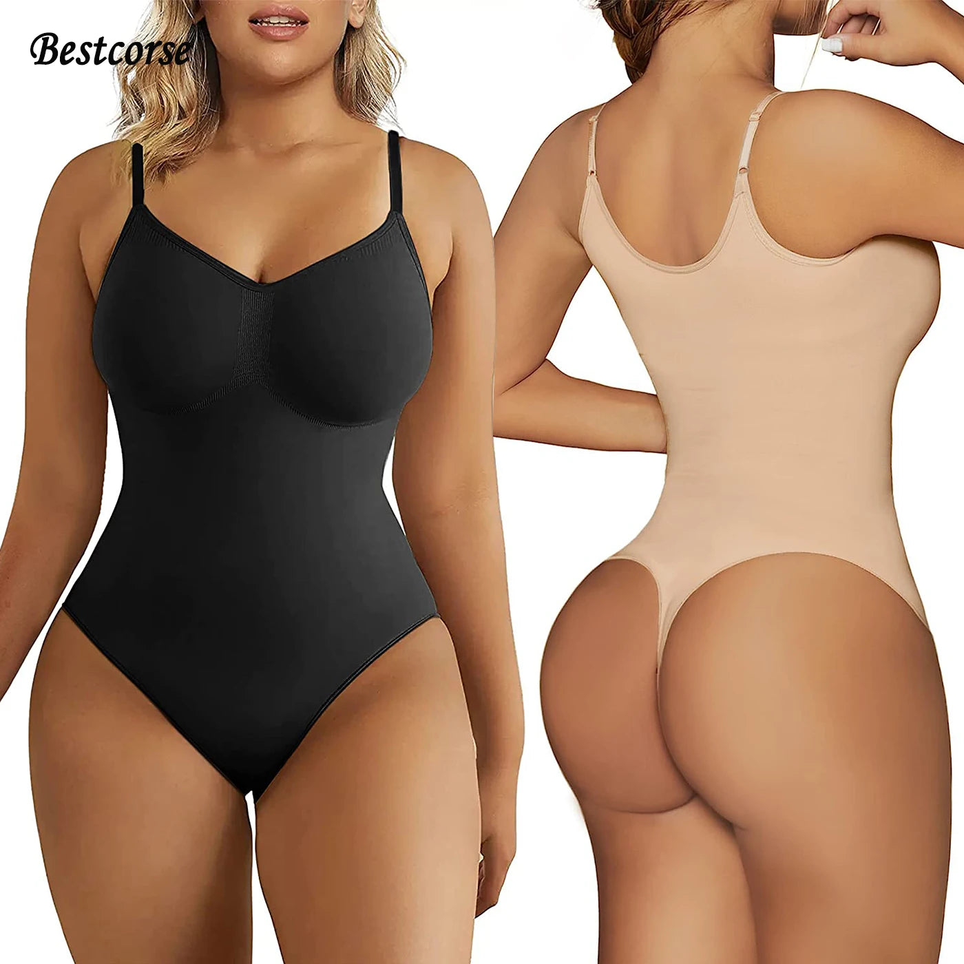 XS 3XL Seamless Body Suit Shapewear  Tummy Control Body Shaper