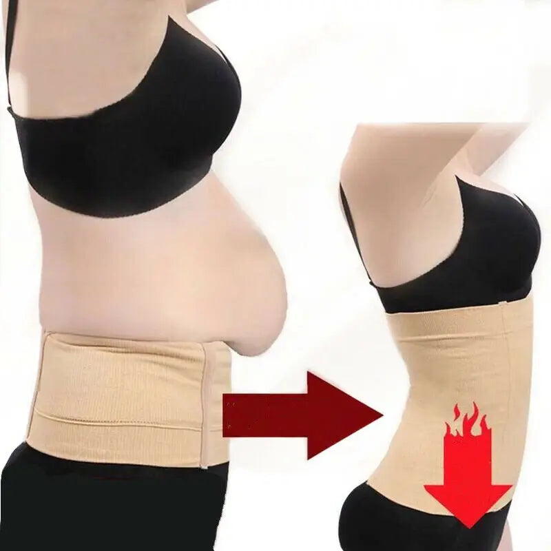 2 IN 1 Postpartum Belly Recovery Bands Body Shaper Waist Trainer Tummy Tuck Belt Slimming Shapewear Girdle Postpartum Trainer