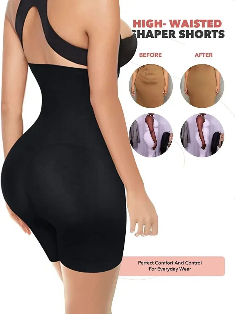 Plus-size postpartum high-waisted buttocks lift belly slim body,women's underwear & shapewear