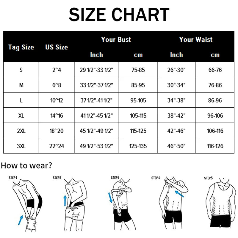 Men's Slimming Body Shapewear Corset Vest Shirt