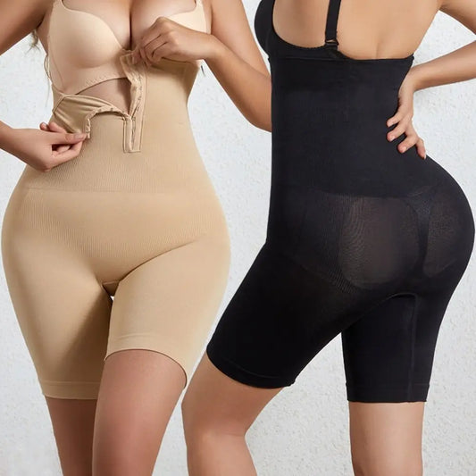 Girdle High Waist Panty Women Tummy Control Slimming Shorts Breasted Butt Lifter Shapewear Trainer Body Shaper Shorts Plus Size