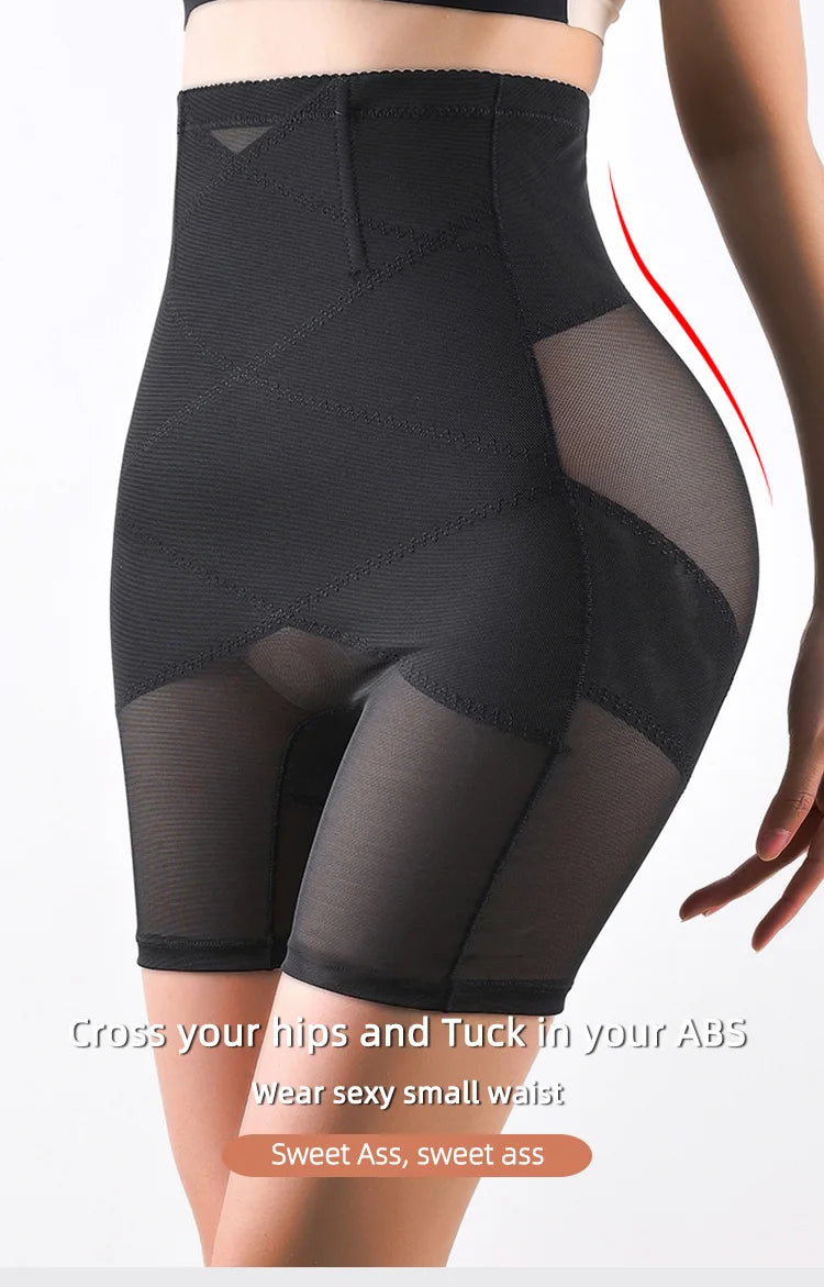 High Waist Compression Invisible Shapewear Panties Butt Lifter