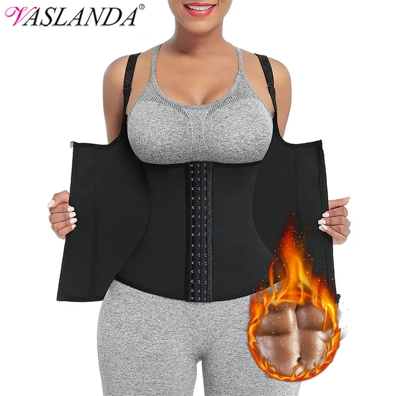 Sweat Waist Trainer Vest Slimming Corset for Weight Loss Body Shaper