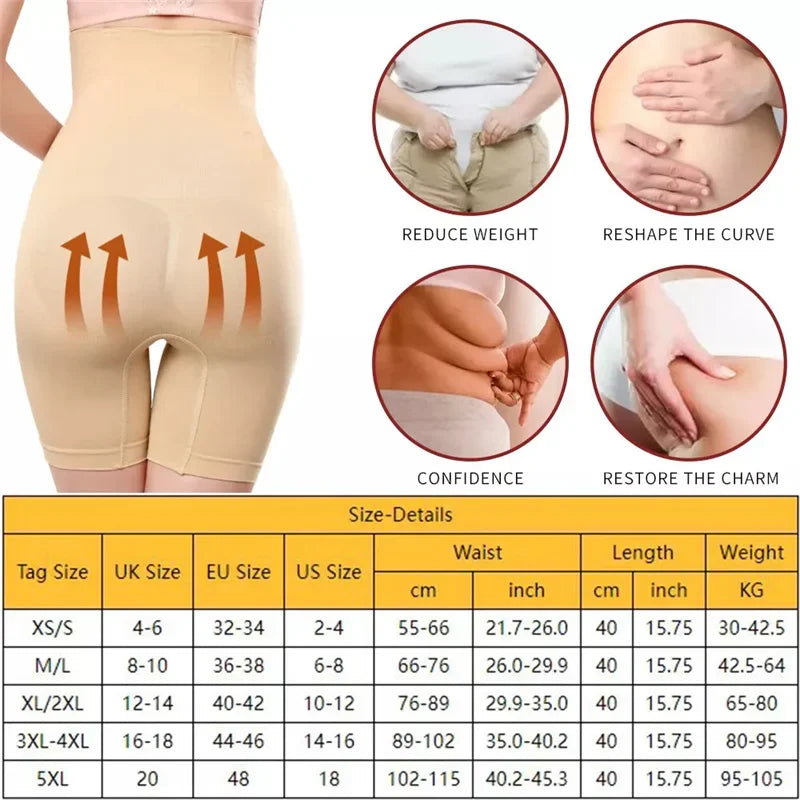 Ladies Postpartum Body Shaper Trainer Shapewear Belly Underwear Safety Pants