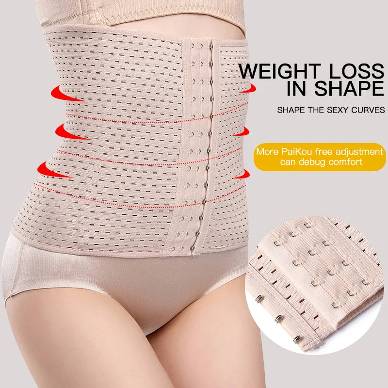 Xs-6xl Waist Trainer Body Shaper Body Shapewear Women Belly Tightening