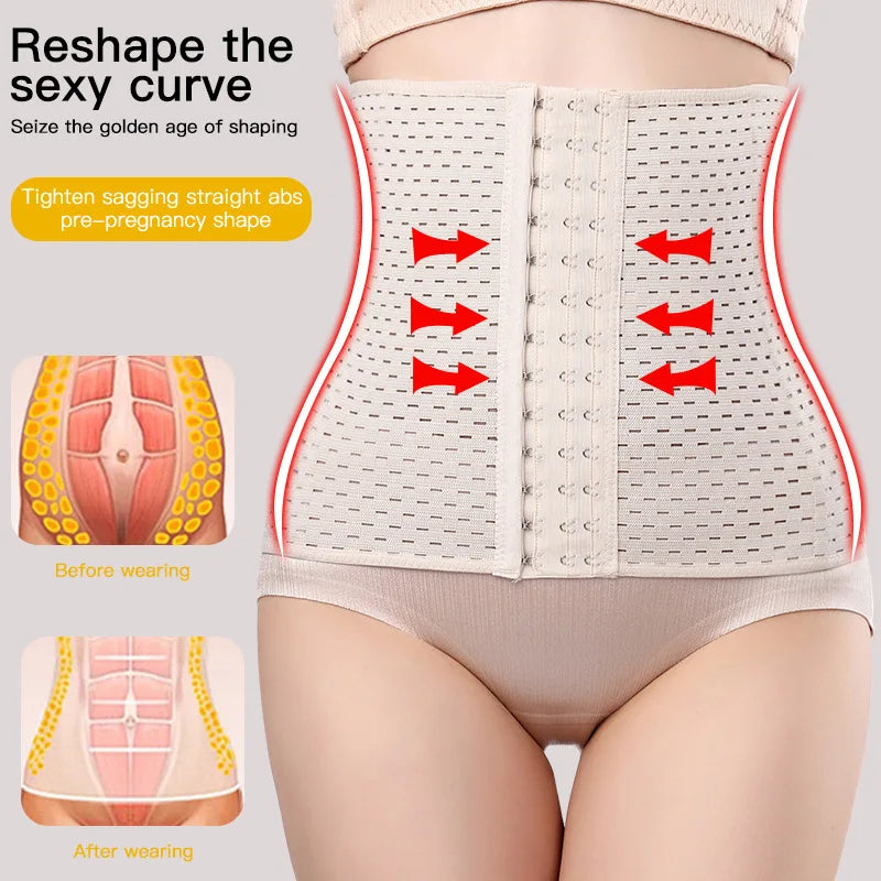 Xs-6xl Waist Trainer Body Shaper Body Shapewear Women Belly Tightening