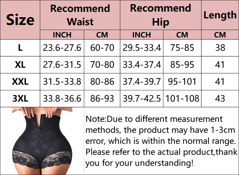 YBFDO Women High Waist Trainer Body Zipper Shaper Panties Tummy Control Slimming Belly Shapewear Girdle Waist Trainer Shorts