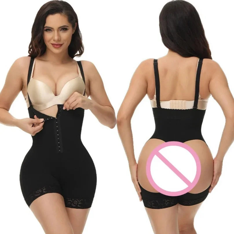 Shapewear Woman Binder Shaper Slimming Sheath Flat Belly Tummy Control Buttock Lifter Butt Hip Full Body Bodysuit ladies 2024