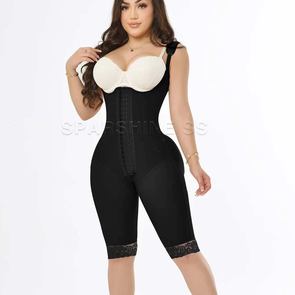 Women Seamless Bodysuit Shapewear Waist Trainer Body Shaper Open Chest Hip Enhancing Corrective Butt Lifter Corset Plus Size