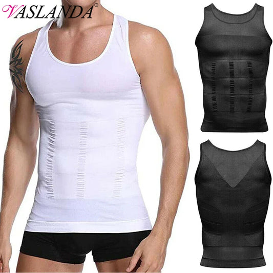 Men's Slimming Body Shapewear Corset Vest Shirt