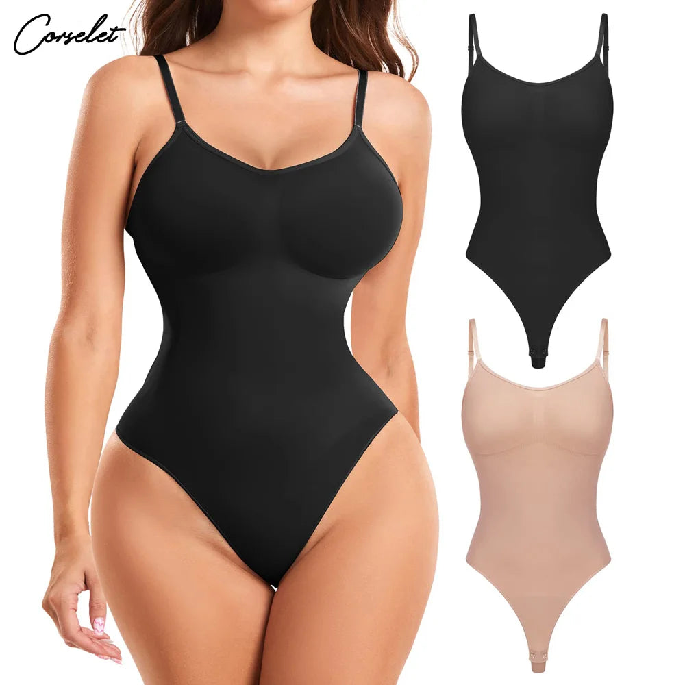 Xs 3Xl Body Suit Shapewear Seamless  Thong Shapewear Woman Tummy Control