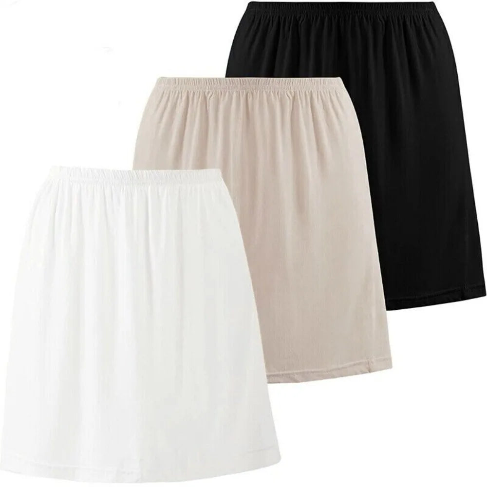 New Half Slips Under Dress Cooling Slip Skirt Petticoat Women