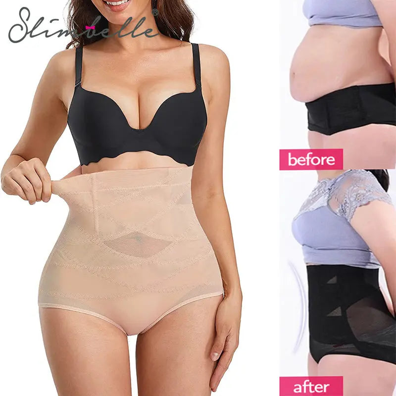 Women's Body Shaper Waist Trainer Hip Lifter Tummy Control Shapewear High Waist Flat Belly Panty Shaping Panties Slimming Shorts